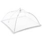 Cloche alimentaire, carré, 350 mm, blanc