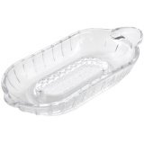 Râpe de cuisine / à pommes, en verre, transparent