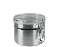 Boîte de conservation, 0,7 L, rond, inox, argent