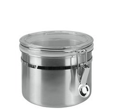 Boîte de conservation, 0,7 L, rond, inox, argent