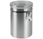 Boîte de conservation, 2,0 L, rond, inox, argent