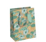 My Garden, kraft, sac moyen 21,5x10,2x25,3 cm - Vert