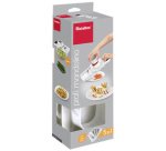 Multifunctionele mandoline Mandolino, 5 raspen, wit