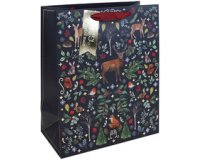 Sac cadeau de Noël 'Forêt de Noël'