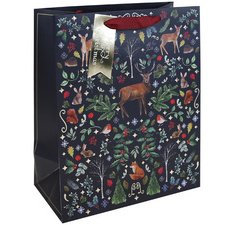 Sac cadeau de Noël 'Forêt de Noël'