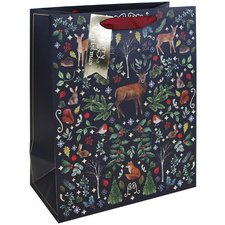 Sac cadeau de Noël 'Forêt de Noël'