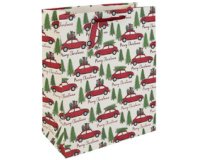 Sac cadeau de Noël 'Voiture de Noël'