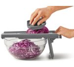 Mandoline universelle Slice-V, 5 inserts, gris