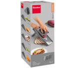 Mandoline universelle Slice-V, 5 inserts, gris