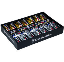 Plateau de 24 oeufs métallisés 10mx7mm, Or & argent - Or et argent