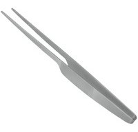 Pince de cuisine fine, inox, longueur: 300 mm