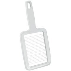 Coupe-pommes de terre, plastique/inox, blanc
