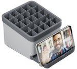 Rangement pour ustensiles de cuisine Utiltex, gris
