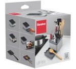 Rangement pour ustensiles de cuisine Utiltex, gris