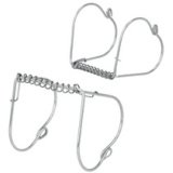 Pince à roulade, inox, set de 4