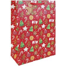Sac cadeau de Noël 'Gourmet', grand