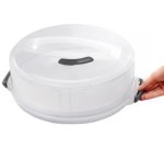 Cloche à gâteau ajustable et transportable