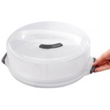 Cloche à gâteau ajustable et transportable