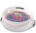 Cloche à gâteau ajustable et transportable