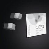 Aimant néodyme cube 'Strong' C5, set de 5, argent