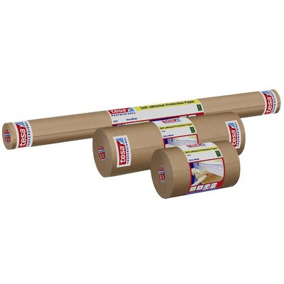 Papier de protection, autocollant, 600mm x 10m, marron