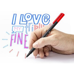 Fineliner triplus, étui carton de 10