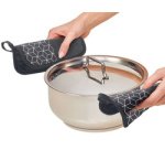 Manique, set de 2, noir/blanc