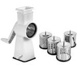 Mandoline Flash, 4 inserts, blanc/inox