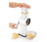 Mandoline Flash, 4 inserts, blanc/inox