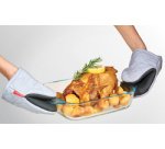 Gant de protection thermique antidérapant, set de 2