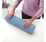 Tapis sèche-vêtements en microfibre, bleu