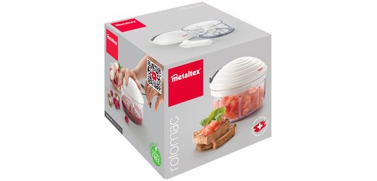 Hachoir à fruits et légumes Rotomac, 600 ml, blanc