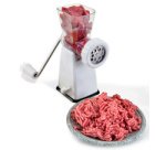 Hachoir Tartare, plastique/inox, blanc