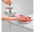 Hachoir à viande Jack 8, aluminium, argent