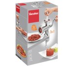 Hachoir à viande Jack 8, aluminium, argent