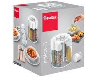 Porte-épices Spice 8, non garni, rond