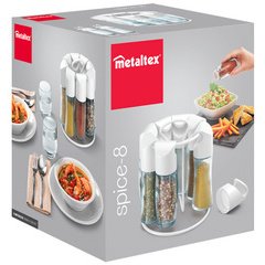 Porte-épices Spice 8, non garni, rond