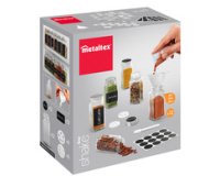 Kit van Shake-It strooiers, 120 ml, 12 glazen