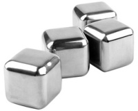 Set de glaçons réutilisables, en acier inoxydable