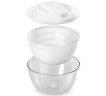 Essoreuse à salade Turbo, avec cordon, blanc