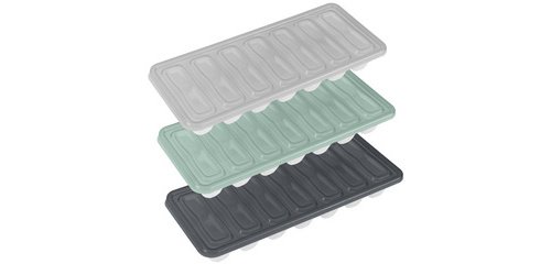 Ice cube tray, for 14 ice cubes, set of 2