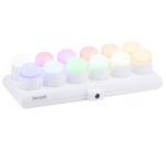 Set van oplaadbare LED-kaarsen AMSTERDAM, RGB