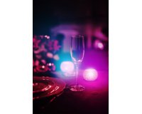 AMSTERDAM rechargeable LED candle set, white