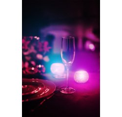 Set de bougies LED rechargeables AMSTERDAM, blanc