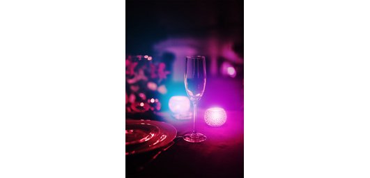 AMSTERDAM rechargeable LED candle set, white