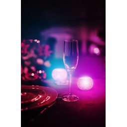 Set de bougies LED rechargeables AMSTERDAM, blanc