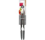 Grill tongs, stainless steel/silicone, 260 mm