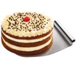 Lève-gâteau, inox, avec poignée