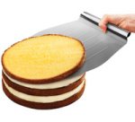 Lève-gâteau, inox, avec poignée