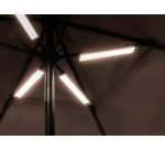 Lampe de parasol à LED rechargeable BERLIN, blanc